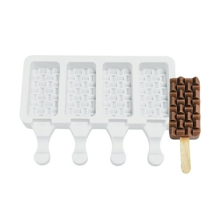 4 Cell Weaving Popsicles Mold Non-stick Silicone Ice Cream Molds Homemade DIY Dessert Juice Ice-Pop Mould for Kids Kitchen Supplies
4 Cell Weaving Popsicles Mold Non-stick Silicone Ice Cream Molds Homemade DIY Dessert Juice Ice-Pop Mould for Kids Kitchen Supplies