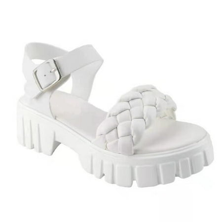 Elegant Women Leather Sandals 2022 New Summer Diamond Lattice Sandals Casual Flat Bottom Platform Sandals Women
Elegant Women Leather Sandals 2022 New Summer Diamond Lattice Sandals Casual Flat Bottom Platform Sandals Women
