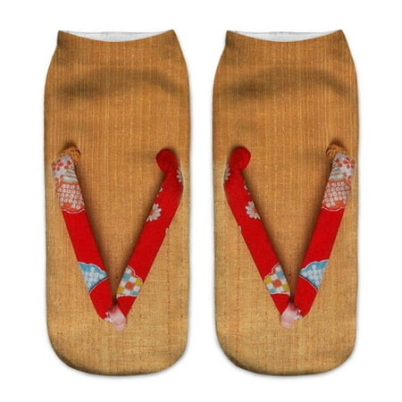 Baycosin 3D Pattern Sandals Print Socks Running Socks Women Personality Low Ankle
Baycosin 3D Pattern Sandals Print Socks Running Socks Women Personality Low Ankle