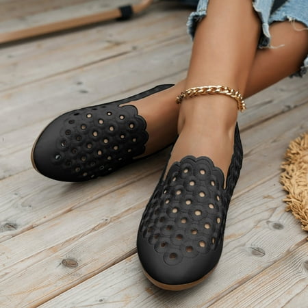 TOWED22 Flat Shoes For Women Women s Flat Ballet Shoes Comfortable Versatile Fashion Pointed Toe Slip On Comfortable Lightweight Women s Shoes Black
TOWED22 Flat Shoes For Women Women s Flat Ballet Shoes Comfortable Versatile Fashion Pointed Toe Slip On Comfortable Lightweight Women s Shoes Black