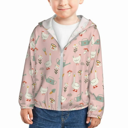Ocsxa Chicken And Goose Print Kids Active Zipper Sun Protection Jacket Boys Girls Hooded Cooling Shirt-5 Years
Ocsxa Chicken And Goose Print Kids Active Zipper Sun Protection Jacket Boys Girls Hooded Cooling Shirt-5 Years