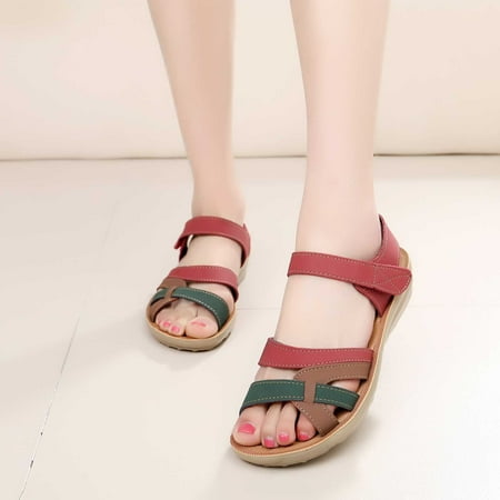 Summer Savings Clearance! loopsun Summer Sandals for Womens Womens Sandals Women s Ladies Girl Comfortable Non Slip Round Toe Sandals Soft Sole Flat Shoes
Summer Savings Clearance! loopsun Summer Sandals for Womens Womens Sandals Women s Ladies Girl Comfortable Non Slip Round Toe Sandals Soft Sole Flat Shoes