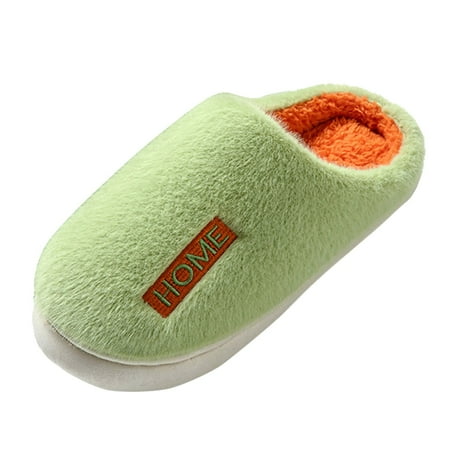 Cathalem Shoes Women Adult Female Furry Slippers Women Indoor Men s and Women s Home Cotton Slippers Warm Thick Sole Slipper Booties for Women Indoor Green 6.5
Cathalem Shoes Women Adult Female Furry Slippers Women Indoor Men s and Women s Home Cotton Slippers Warm Thick Sole Slipper Booties for Women Indoor Green 6.5