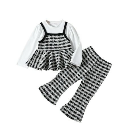 Girl Outfits Size 7-8 Autumn Sweet Girl Fashion Long Sleeve Coat Flared Trousers Children s Suit Toddler Girl Clothes Fall Black 3-4 Years
Girl Outfits Size 7-8 Autumn Sweet Girl Fashion Long Sleeve Coat Flared Trousers Children s Suit Toddler Girl Clothes Fall Black 3-4 Years