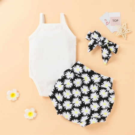kpoplk Girl Outfits Toddler Baby Girls One Piece Romper Plaid Halter Bodysuit Bandage Jumpsuit Headband Summer Clothes Set(Black)
kpoplk Girl Outfits Toddler Baby Girls One Piece Romper Plaid Halter Bodysuit Bandage Jumpsuit Headband Summer Clothes Set(Black)