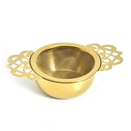 Mesh Loose Leaf Stainless Steel Hanging Tea Strainer Drip Bowl Double Ear Tea Infuser Kitchen Gadget Coffee Herb Spice
Mesh Loose Leaf Stainless Steel Hanging Tea Strainer Drip Bowl Double Ear Tea Infuser Kitchen Gadget Coffee Herb Spice