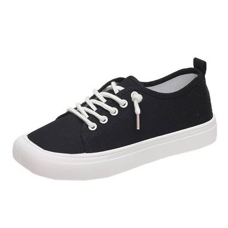 HIBRO Fashion Spring And Summer Women Casual Shoes Canvas Flat Solid Color Simple Style Lace Up Shoes
HIBRO Fashion Spring And Summer Women Casual Shoes Canvas Flat Solid Color Simple Style Lace Up Shoes