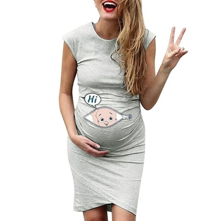 TAIAOJING Nursing Dress Maternity Summer Sleeveless Crew Neck Cartoon Patterns Tank Dress Pregnancy Casual Dress
TAIAOJING Nursing Dress Maternity Summer Sleeveless Crew Neck Cartoon Patterns Tank Dress Pregnancy Casual Dress