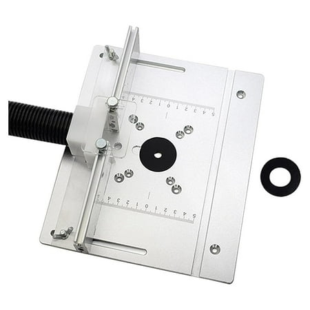 Aluminium Router Table Insert Plate Table Insert Plate Router Trimmer Woodworking Wood Router Insert Plate Tool Silver
Aluminium Router Table Insert Plate Table Insert Plate Router Trimmer Woodworking Wood Router Insert Plate Tool Silver
