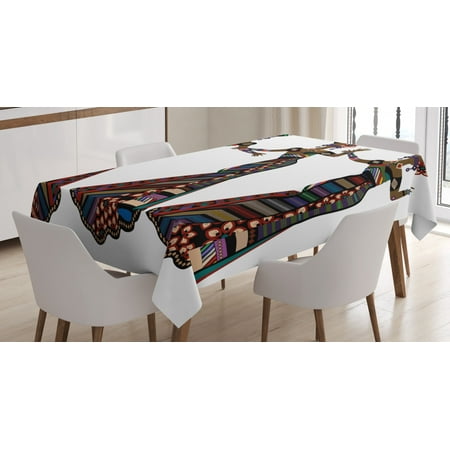 African Woman Tablecloth Young Women in Stylish Native Costumes Carnival Festival Theme Dance Moves Rectangular Table Cover for Dining Room Kitchen 60 X 84 Inches Multicolor by Ambesonne
African Woman Tablecloth Young Women in Stylish Native Costumes Carnival Festival Theme Dance Moves Rectangular Table Cover for Dining Room Kitchen 60 X 84 Inches Multicolor by Ambesonne