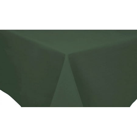 52 x 72 Moss Green Solid Color Table Cloth
