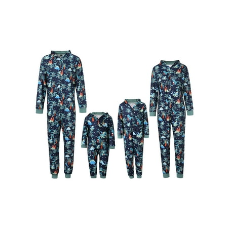 Christmas Family Matching Hooded Pajamas Jumpsuit Dinosaur Print Long Sleeve Zipper Hooded Homewear My 1st XMAS
Christmas Family Matching Hooded Pajamas Jumpsuit Dinosaur Print Long Sleeve Zipper Hooded Homewear My 1st XMAS