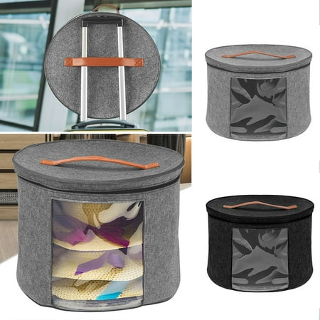 Zruodwans Hat Storage Box Stackable Round Brim Hats Organizer Bag Container for Closet Zipper Closure Visible Window Travel Hat Boxes Foldable Round Travel Cap Boxes with Dustproof Lid
Zruodwans Hat Storage Box Stackable Round Brim Hats Organizer Bag Container for Closet Zipper Closure Visible Window Travel Hat Boxes Foldable Round Travel Cap Boxes with Dustproof Lid