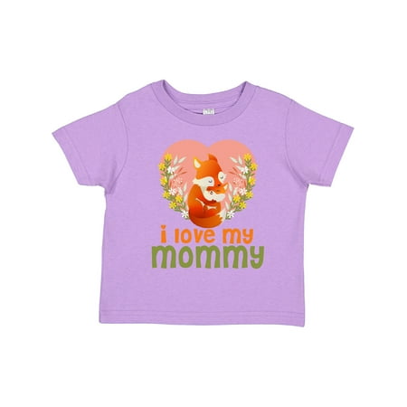 Inktastic I Love My Mommy Gift Toddler Boy or Toddler Girl T-Shirt