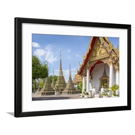 Wat Pho (Wat Po), Bangkok, Thailand, Southeast Asia, Asia Framed Print Wall Art By Frank Fell