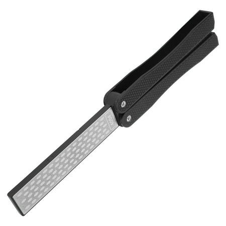 Knife Sharpener Folding Sharpener Lightweight Durable Structure For Home For Family Black
Knife Sharpener Folding Sharpener Lightweight Durable Structure For Home For Family Black