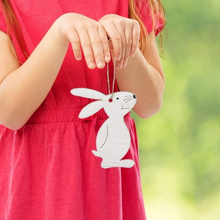 HOVTOIL Easter Ornament Gift Delicate Attractive Easter Wooden Rabbit Pendant Holiday Ornament
HOVTOIL Easter Ornament Gift Delicate Attractive Easter Wooden Rabbit Pendant Holiday Ornament