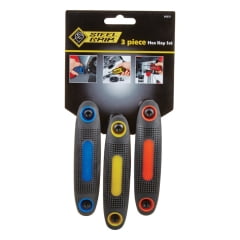 4PC Steel Grip Steel Grip - 60037 - SAE Fold-Up Hex Key Set 3/pc.