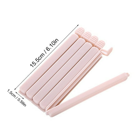 Food Bag Sealing Artifact Sealing Clip Kitchen Food Bag Proof Fresh Keeping Clip Strip Snack Clip
Food Bag Sealing Artifact Sealing Clip Kitchen Food Bag Proof Fresh Keeping Clip Strip Snack Clip