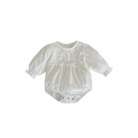 Nokiwiqis Newborn Baby Sisters Matching Clothes Lace Cutout Long Sleeves Romper/ Dress for Infant Toddler Girls
Nokiwiqis Newborn Baby Sisters Matching Clothes Lace Cutout Long Sleeves Romper/ Dress for Infant Toddler Girls