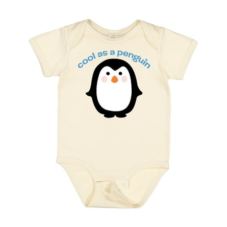 Inktastic Cool As a Penguin Gift Baby Boy or Baby Girl Bodysuit