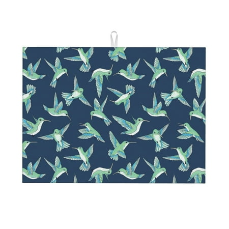 Dish Drying Mat Green Hummingbird Highly Absorbent Microfiber Drying Mat Kitchen Counter or Sink Drawer Liner 18x24 Kitchen Drying Mat Coffee Mat Kitchen Essentials
Dish Drying Mat Green Hummingbird Highly Absorbent Microfiber Drying Mat Kitchen Counter or Sink Drawer Liner 18x24 Kitchen Drying Mat Coffee Mat Kitchen Essentials