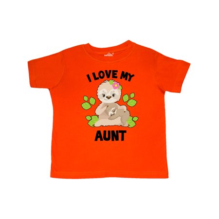 Inktastic Cute Sloth I Love My Aunt with Green Leaves Gift Toddler Boy or Toddler Girl T-Shirt
Inktastic Cute Sloth I Love My Aunt with Green Leaves Gift Toddler Boy or Toddler Girl T-Shirt