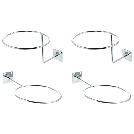 4Pcs Sports Ball Holders Holders Wall Mount Display Rack for Home Shop