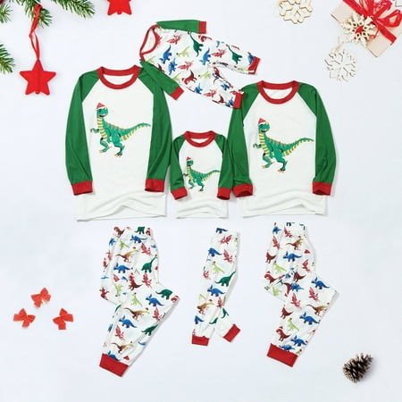Pudcoco Dinosaur Print Home Wear Parent-child Wear Round Collar Long Sleeve Suit Red and Black Plaid Trouser Family Pajamas Set
Pudcoco Dinosaur Print Home Wear Parent-child Wear Round Collar Long Sleeve Suit Red and Black Plaid Trouser Family Pajamas Set
