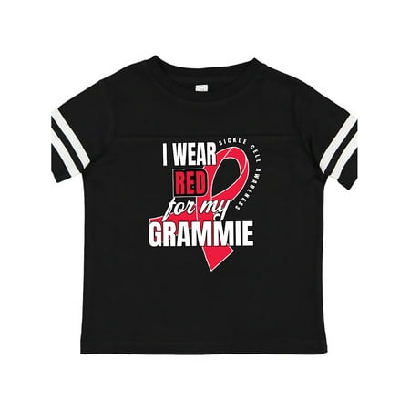 Inktastic Sickle Cell Awareness I Wear Red For My Grammie Gift Toddler Boy or Toddler Girl T-Shirt
Inktastic Sickle Cell Awareness I Wear Red For My Grammie Gift Toddler Boy or Toddler Girl T-Shirt