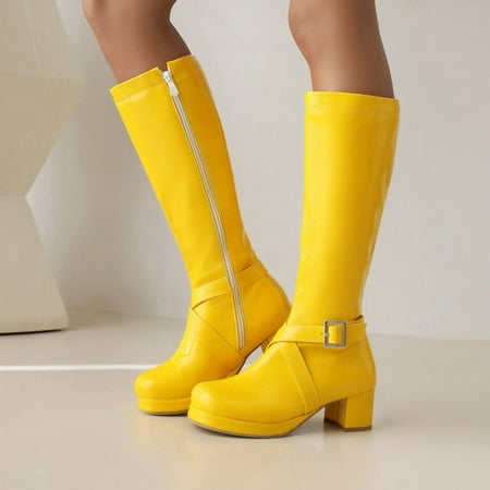 Gubotare Boots for Women Fashion Cowboy Boots for Women Mid Calf Cowgirl Western Boots Western Boots Ladies Vintage Wide-calf Boot (Yellow 7)
Gubotare Boots for Women Fashion Cowboy Boots for Women Mid Calf Cowgirl Western Boots Western Boots Ladies Vintage Wide-calf Boot (Yellow 7)