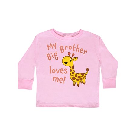Inktastic My Big Brother Loves me- cute giraffe Gift Toddler Boy or Toddler Girl Long Sleeve T-Shirt
Inktastic My Big Brother Loves me- cute giraffe Gift Toddler Boy or Toddler Girl Long Sleeve T-Shirt