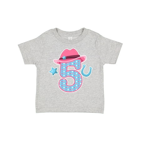 Inktastic Five with Cowgirl Hat Star and Horseshoe Gift Toddler Toddler Girl T-Shirt
Inktastic Five with Cowgirl Hat Star and Horseshoe Gift Toddler Toddler Girl T-Shirt