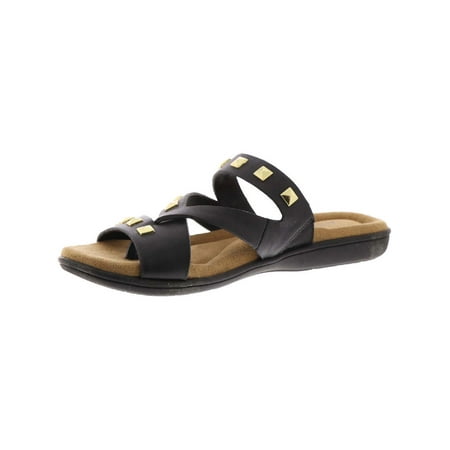 Array Womens LaJolla Leather Metallic Thong Sandals