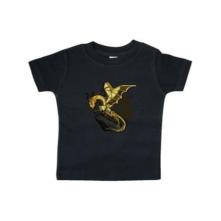 Inktastic Steampunk Dragon Gift Baby Boy or Baby Girl T-Shirt
