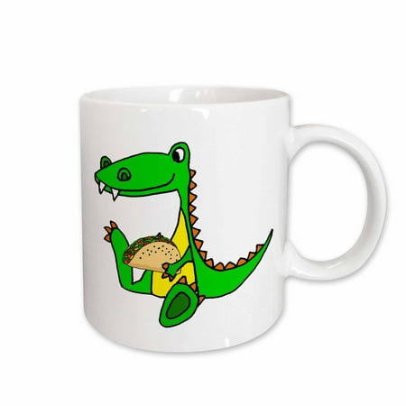 3dRose Cute Funny Unique Sitting baby Alligator eating Taco Cartoon - Ceramic Mug 15-ounce
3dRose Cute Funny Unique Sitting baby Alligator eating Taco Cartoon - Ceramic Mug 15-ounce