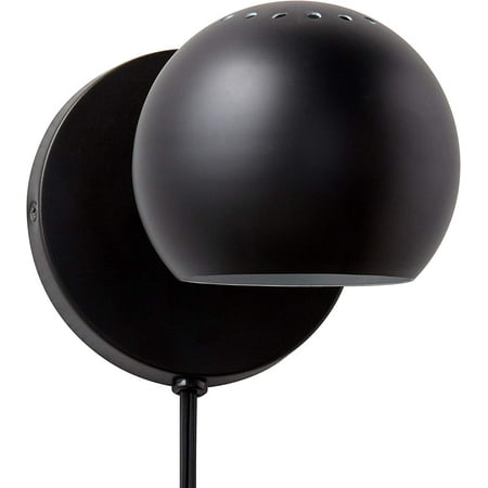 \u2013 Rivet Mid Century Modern Wall Mounted Plug-In Sconce 7.25 H Gold 
\u2013 Rivet Mid Century Modern Wall Mounted Plug-In Sconce 7.25 H Gold