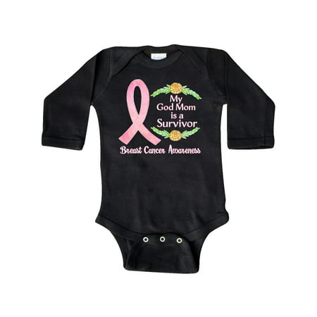 Inktastic My God Mom is a Survivor Breast Cancer Awareness Gift Baby Boy or Baby Girl Long Sleeve Bodysuit
Inktastic My God Mom is a Survivor Breast Cancer Awareness Gift Baby Boy or Baby Girl Long Sleeve Bodysuit