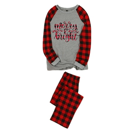 Christmas Party Family Pajamas Set Casual Plaid Sleepwear Nightwear Adult Women Men Kids Xmas Jammies
Christmas Party Family Pajamas Set Casual Plaid Sleepwear Nightwear Adult Women Men Kids Xmas Jammies