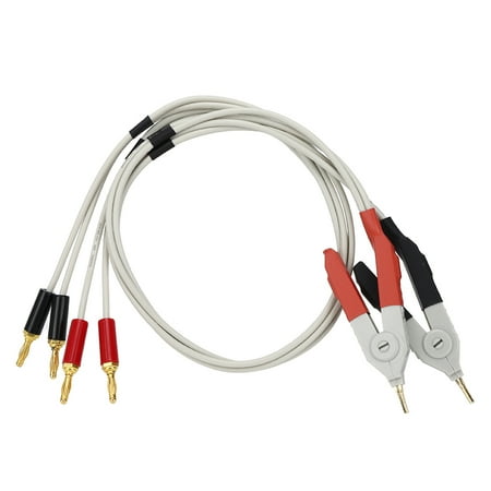Mgaxyff Electronics Test Clip 4-Terminal Electronics Test Digital Bridge Test Clip Low Resistance Testing Clip Cable Tester Clip
Mgaxyff Electronics Test Clip 4-Terminal Electronics Test Digital Bridge Test Clip Low Resistance Testing Clip Cable Tester Clip