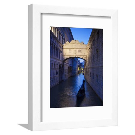 Bridge of Sighs, Doge's Palace, Venice, Italy Framed Print Wall Art By Jon Arnold