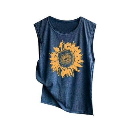 JDEFEG Sleeveless Shirts for Women Shirt Loose Top Sunflowe Tank Women Soft Comfortable Casual Sleeveless Top Print Women s Blouse Corset Tops for Women Plus Size Polyester Off-White S
JDEFEG Sleeveless Shirts for Women Shirt Loose Top Sunflowe Tank Women Soft Comfortable Casual Sleeveless Top Print Women s Blouse Corset Tops for Women Plus Size Polyester Off-White S