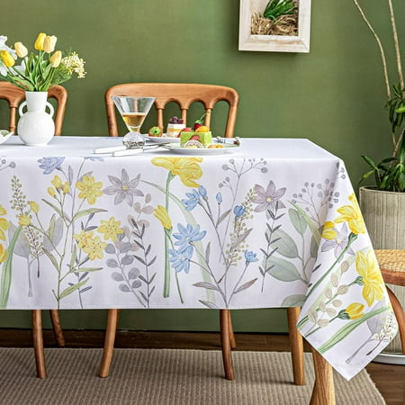 G-DAKE Tablecloth for Rectangle Tables Rustic Floral Table Covers Vintage Farmhouse Waterproof Spill Proof Durable Table Cloth for Home Dining Kitchen Outdoor
G-DAKE Tablecloth for Rectangle Tables Rustic Floral Table Covers Vintage Farmhouse Waterproof Spill Proof Durable Table Cloth for Home Dining Kitchen Outdoor