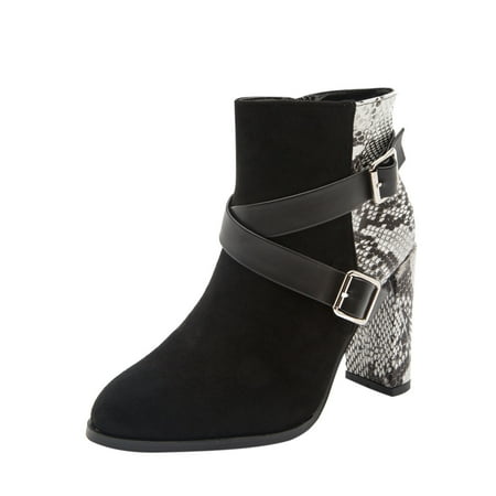 jsaierl Women s Shoes Fashion Stitching Color Minimalistic Comfortable Snake Pattern High Heel Fine Heels Boots
jsaierl Women s Shoes Fashion Stitching Color Minimalistic Comfortable Snake Pattern High Heel Fine Heels Boots