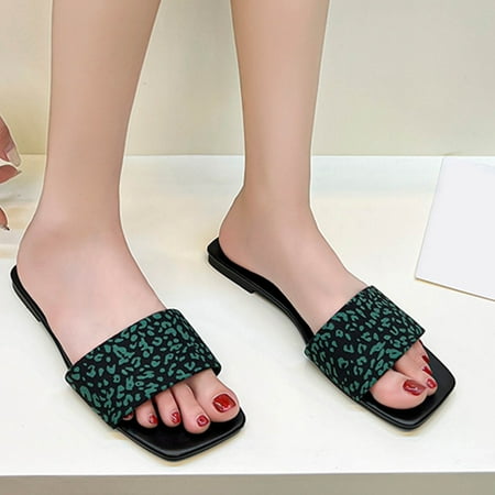 Cathalem Fashion Summer Women Slippers Flat Open Toe Floral Lightweight Casual Slipper Socks for Women with Grippers Non Slip Army Green 6.5
Cathalem Fashion Summer Women Slippers Flat Open Toe Floral Lightweight Casual Slipper Socks for Women with Grippers Non Slip Army Green 6.5