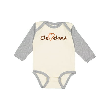 Inktastic Cleveland Heart Handwriting Orange Gift Baby Boy or Baby Girl Long Sleeve Bodysuit
Inktastic Cleveland Heart Handwriting Orange Gift Baby Boy or Baby Girl Long Sleeve Bodysuit