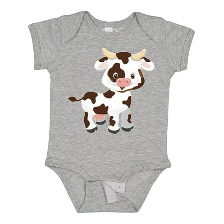Inktastic Cute White Holstein Cow with Brown Spots Gift Baby Boy or Baby Girl Bodysuit
Inktastic Cute White Holstein Cow with Brown Spots Gift Baby Boy or Baby Girl Bodysuit