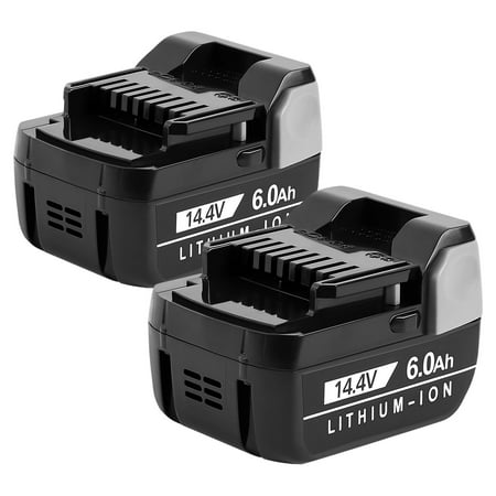 2PACK DSANKE 6000mAh 14.4V Replacement Li-ion Battery for HITACHI 14.4V Battery BSL1460 BSL1415 BSL1415X BSL1430 Cordless Power Tool Battery
2PACK DSANKE 6000mAh 14.4V Replacement Li-ion Battery for HITACHI 14.4V Battery BSL1460 BSL1415 BSL1415X BSL1430 Cordless Power Tool Battery