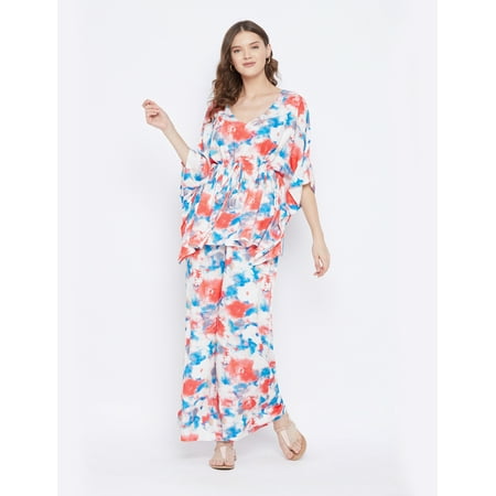 Oussum Women 2-Piece Co-Ord Sets Sleepwear Top and Pajama Set Online