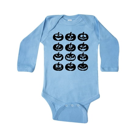 Inktastic Halloween Pumpkin Faces in Black Gift Baby Boy or Baby Girl Long Sleeve Bodysuit
Inktastic Halloween Pumpkin Faces in Black Gift Baby Boy or Baby Girl Long Sleeve Bodysuit